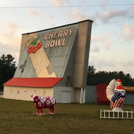 Cherry Bowl Drive-In Theatre - Summer 2017 (newer photo)